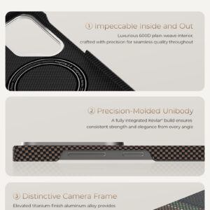 Benks Dėklas Magnetic Armor Air Prestige Kevlar 600D (YA42) skirtas Samsung Galaxy S25 Ultra - Image 9