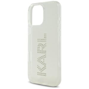 Originalus Dėklas KARL LAGERFELD IML Rhinestones Logo skirtas Apple iPhone 16 Pro skaidrus - Image 6