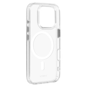 Liavec Glossy Magsafe Clear dėklas skirtas Apple iPhone 16 Pro Max baltos spalvos - Image 3