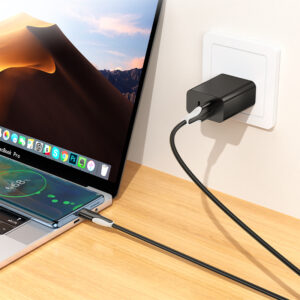 Borofone kabelis BX119 New - USB į Typ C - 3A 1 metras juodos spalvos - Image 4