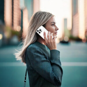 Liavec Glossy Magsafe Clear dėklas skirtas Apple iPhone 15 baltos spalvos - Image 8