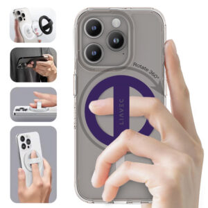 Liavec Ring Magsafe violetinės spalvos - Image 3