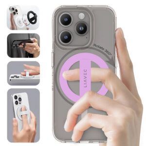 Liavec Ring Magsafe light violetinės spalvos - Image 3