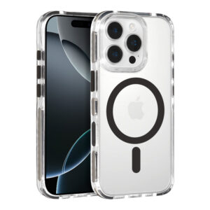 Tel Protect Skaidrus dėklas su virvele skirtas Apple iPhone 15 Pro juodos spalvos - Image 2