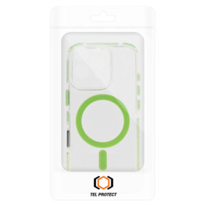 Tel Protect Skaidrus dėklas su virvele skirtas Apple iPhone 15 žalios spalvos - Image 7