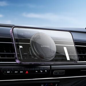 Borofone automobilinis laikiklis BH135 Parker magnetic to air vent juodos spalvos - Image 8