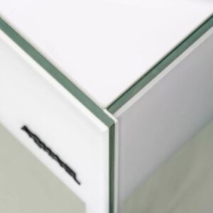 Aquael Glossy 215L LED D&N Baltas (VIETOJE) - Image 4