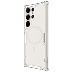 Nillkin Nature TPU PRO Magnetic dėklas skirtas Samsung Galaxy S23 Ultra skaidrus