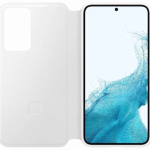 EF-ZS901CWE Samsung Clear View dėklas skirtas Galaxy S22 baltos spalvos - Image 2