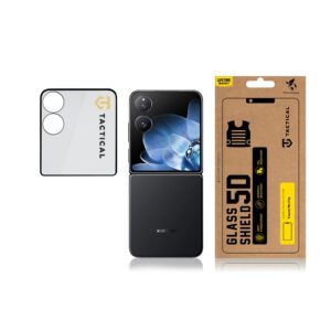Tactical apsauginis stiklas Shield 5D skirtas Xiaomi Mix Flip juodos spalvos - Image 2