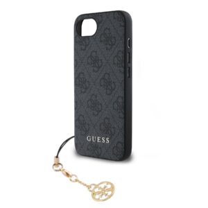 Guess 4G Charm dėklas skirtas Apple iPhone 16e Tone on Tone Grey - Image 2