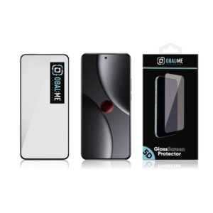 OBAL:ME 5D apsauginis stiklas Screen Protector skirtas Xiaomi 15 Ultra juodos spalvos - Image 2