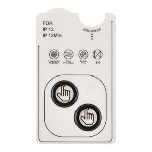 OBAL:ME lešio apsauga skirta Apple iPhone 13/13 Mini juodos spalvos - Image 2