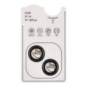 OBAL:ME lešio apsauga skirta Apple iPhone 14/14 Plus juodos spalvos - Image 2