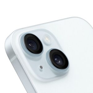 OBAL:ME lešio apsauga skirta Apple iPhone 15/15 Plus mėlynos spalvos