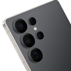 OBAL:ME lešio apsauga skirta Samsung Galaxy S25 Ultra Titanium juodos spalvos