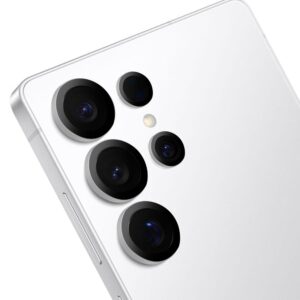 OBAL:ME lešio apsauga skirta Samsung Galaxy S25 Ultra Titanium baltos spalvossilver