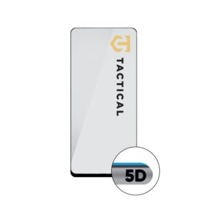 Tactical apsauginis stiklas Shield 5D skirtas Samsung Galaxy Xcover 7 Pro juodos spalvos