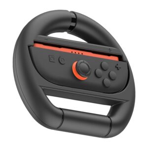 iPega SW2054 Racing Wheel for JoyCon Controllers Nintendo Switch 2 Black