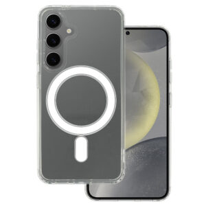 Acrylic Magsafe Dėklas skirtas Samsung Galaxy S25 Edge skaidrus