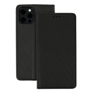 Dėklas Smart Book MAGNET skirtas OPPO A40 4G juodos spalvos