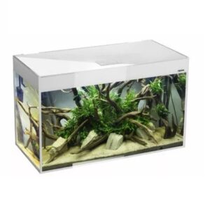 Aquael Glossy 215L LED D&N Baltas (VIETOJE)
