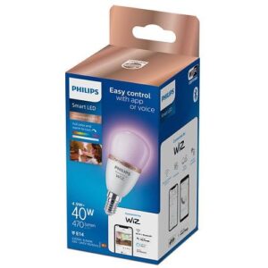 LEMPUTĖ LED WIFI P45 E14 4.9W 470LM RGBTW - Image 3