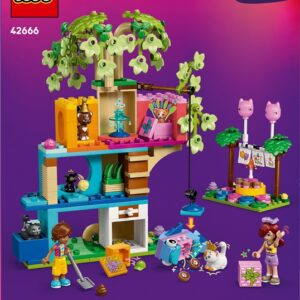 Konstruktorius LEGO® Friends Cat Birthday Party & Tree House - Image 2