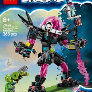 Konstruktorius LEGO® DREAMZzz Mateo vs. Cyber Brain Mech
