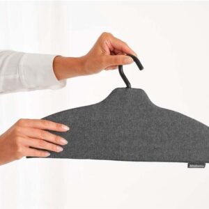 Drabužių pakabas Brabantia Pepper Black, pilka - Image 3