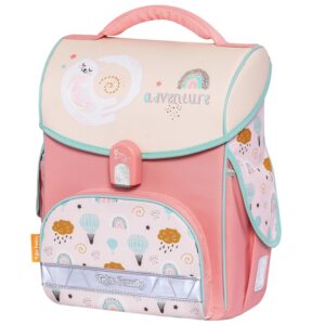 Mokyklinė kuprinė TGJT-008A, rožinė, 19 x31x36 cm - Image 2