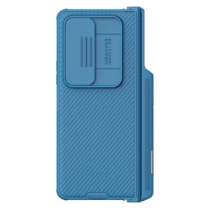 Nillkin CamShield Pro dėklas (suit) dėklas skirtas Samsung Galaxy Z Fold 4 cover su camera cover stand blue - Image 2