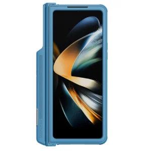 Nillkin CamShield Pro dėklas (suit) dėklas skirtas Samsung Galaxy Z Fold 4 cover su camera cover stand blue - Image 3