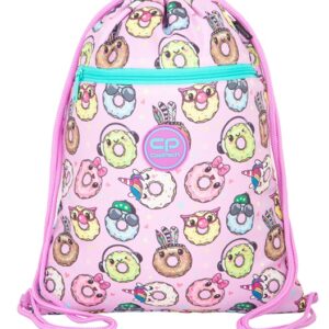 Sportinis krepšys CoolPack Happy Donuts, mėlyna/rožinė - Image 1