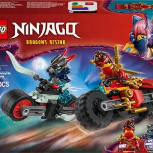 Konstruktorius LEGO® Kai's Motorcycle Speed Race 71838