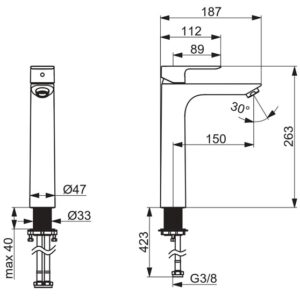 MAIŠYTUVAS PRAUSTUVĖS AUKŠTAS ORAS LINEA - Image 3