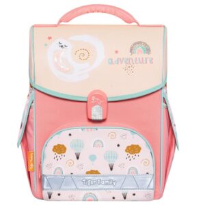 Mokyklinė kuprinė TGJT-008A, rožinė, 19 x31x36 cm