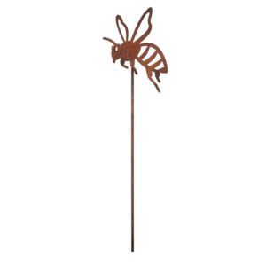 Dekoracija "Bitė" TT243, 8 cm x 0.4 cm x 38.3 cm, ruda