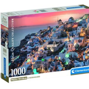 Dėlionė Clementoni Santorini 39933, 1000 dal.