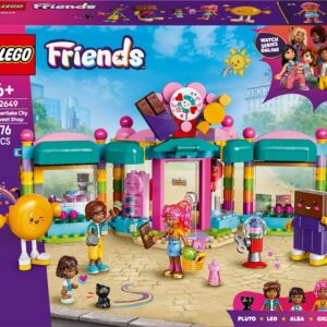 LEGO® Friends Heartlake City Sweet Shop 42649, 376 vnt.