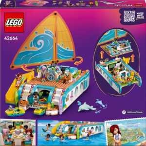 Konstruktorius LEGO® Friends Travel Boat Adventure 42664 - Image 2