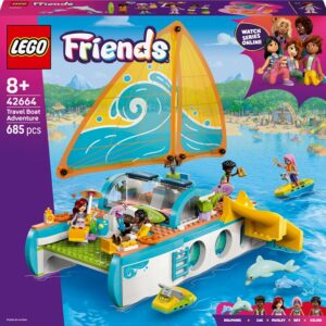Konstruktorius LEGO® Friends Travel Boat Adventure 42664