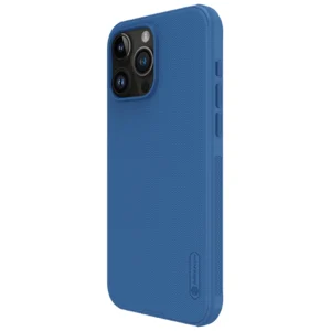 Nillkin Super Frosted Shield Pro reinskirtasced dėklas skirtas Apple iPhone 15 Pro Max - blue - Image 3