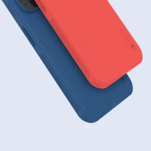 Nillkin Super Frosted Shield Pro reinskirtasced dėklas skirtas Apple iPhone 15 Pro Max - blue - Image 9