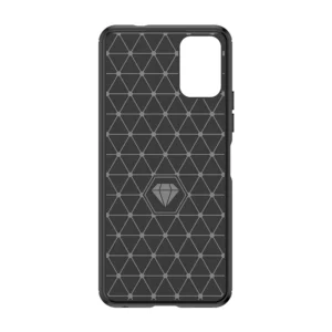 Carbon silikoninis dėklas skirtas Nokia C32 - juodos spalvos - Image 4
