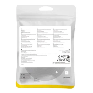Baseus fast network cable RJ-45 cat.8 40Gbps 10m braided - juodos spalvos - Image 6