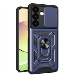 Hybrid Armor Camshield armored dėklas skirtas Samsung Galaxy A25 su camera cover - blue - Image 1
