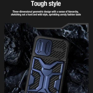 Nillkin Adventurer Pro Dėklas skirtas Apple iPhone 14 Pro Max - juodos spalvos - Image 9