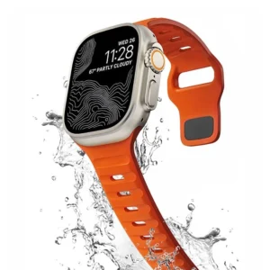 Tech-Protect IconBand Line apyrankė skirta Apple Watch 4 / 5 / 6 / 7 / 8 / 9 / SE / Ultra 1 / 2 (42/44/45/49 mm) - Navy Blue - Image 2