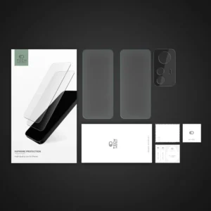 Tech-Protect Supreme Set for Xiaomi Redmi Note 12S 2x tempered glass for display / tempered glass for camera - Image 5